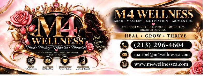 M4 Wellness — Heal · Grow · Thrive. Stronger Minds. Healthier Communities. Brighter Futures.